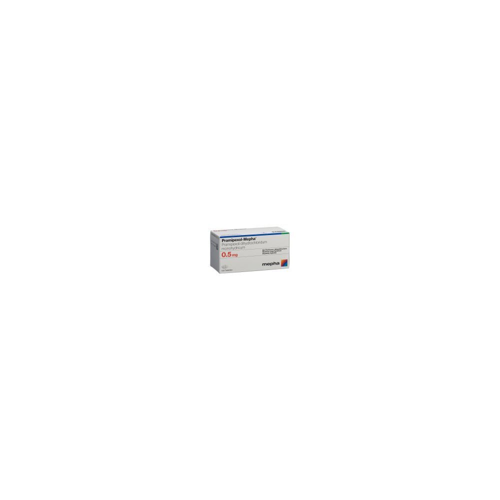 PRAMIPEXOL Mepha Tabl 0.5 mg 100 Stk