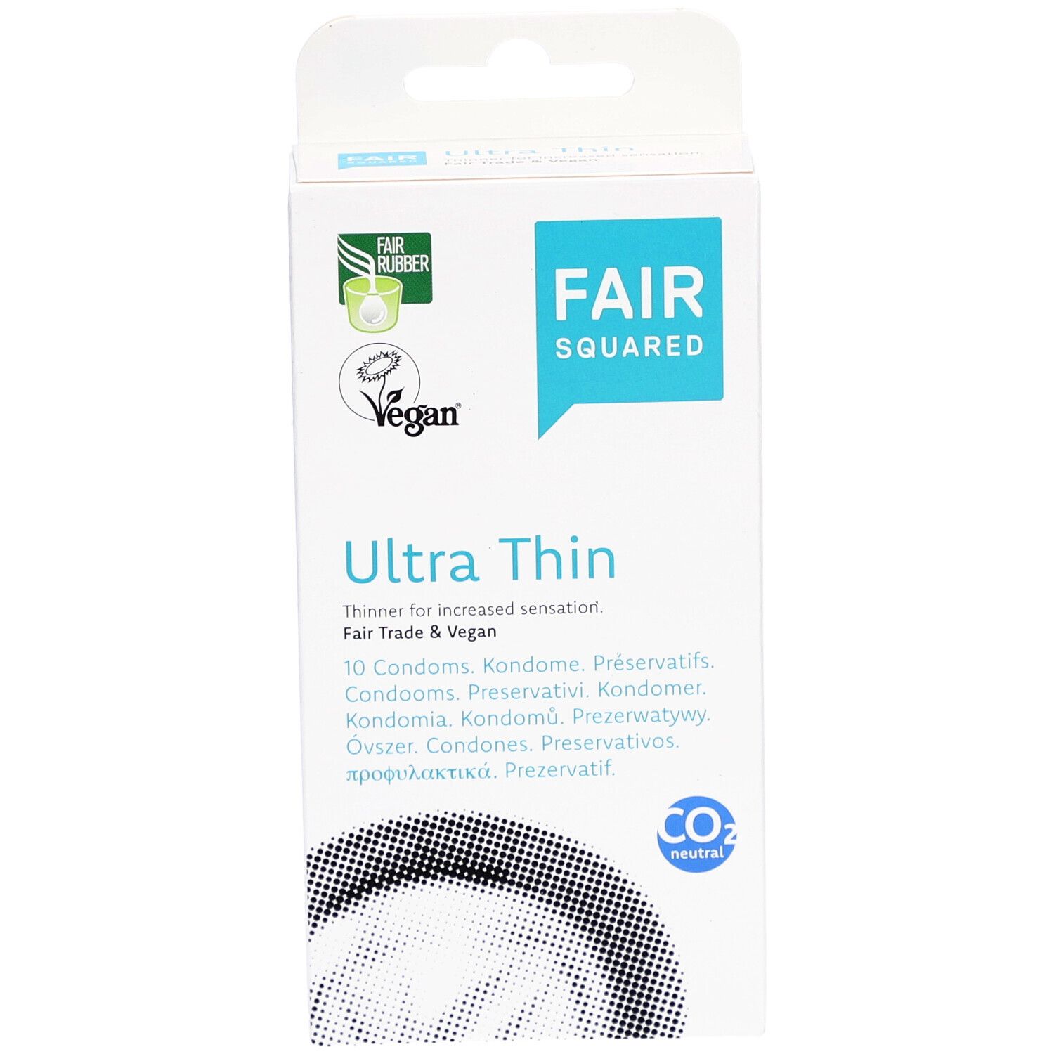 Fair Squared® Ultra Thin Kondome 10 Stück 52 mm