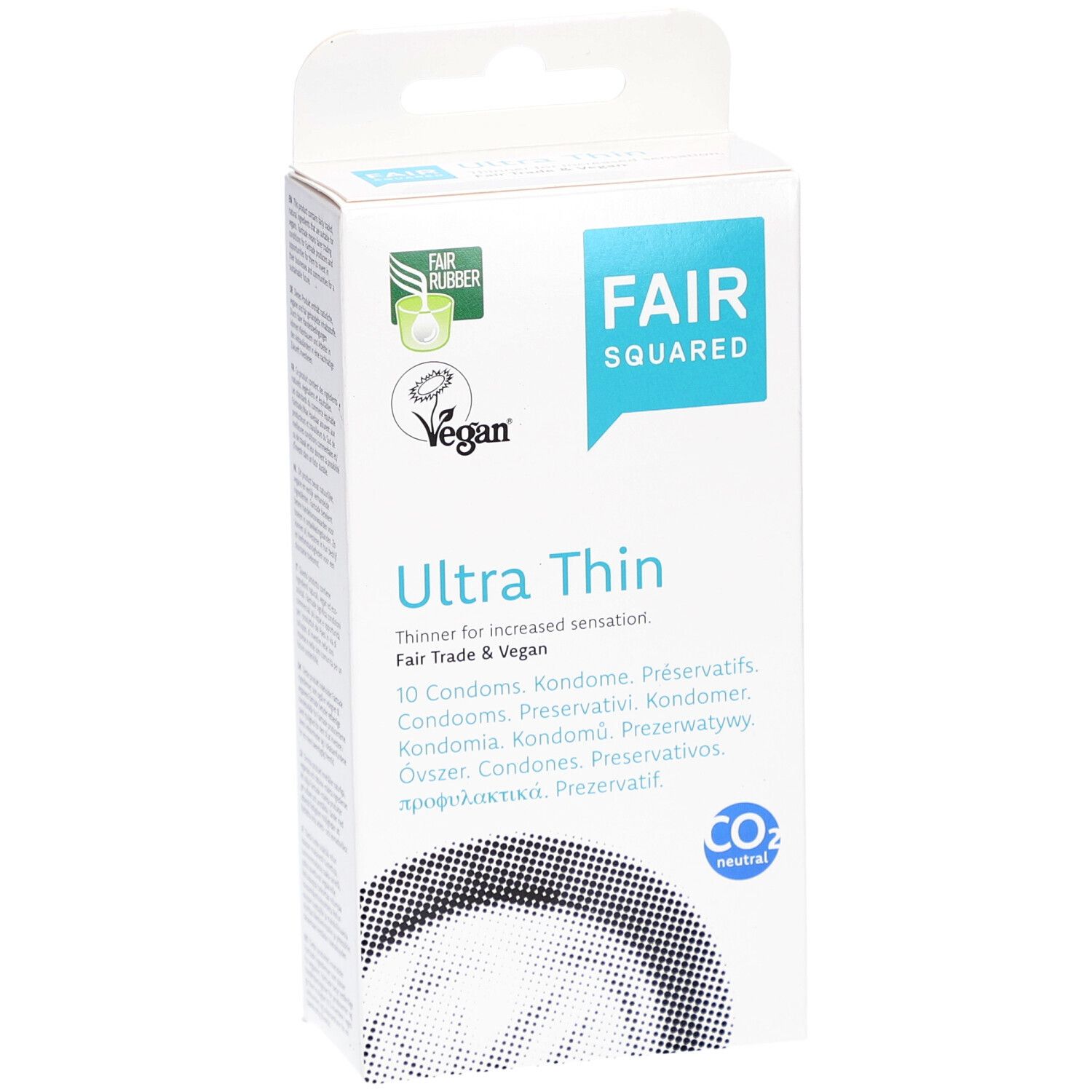 Fair Squared® Ultra Thin Kondome 10 Stück 52 mm