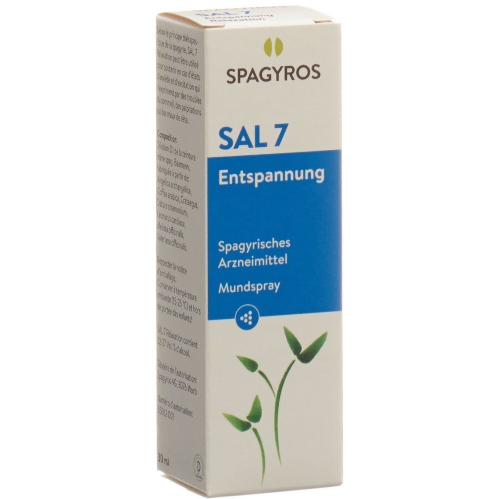 SPAGYROS SAL 7 Entspannung Mundspray 30 ml