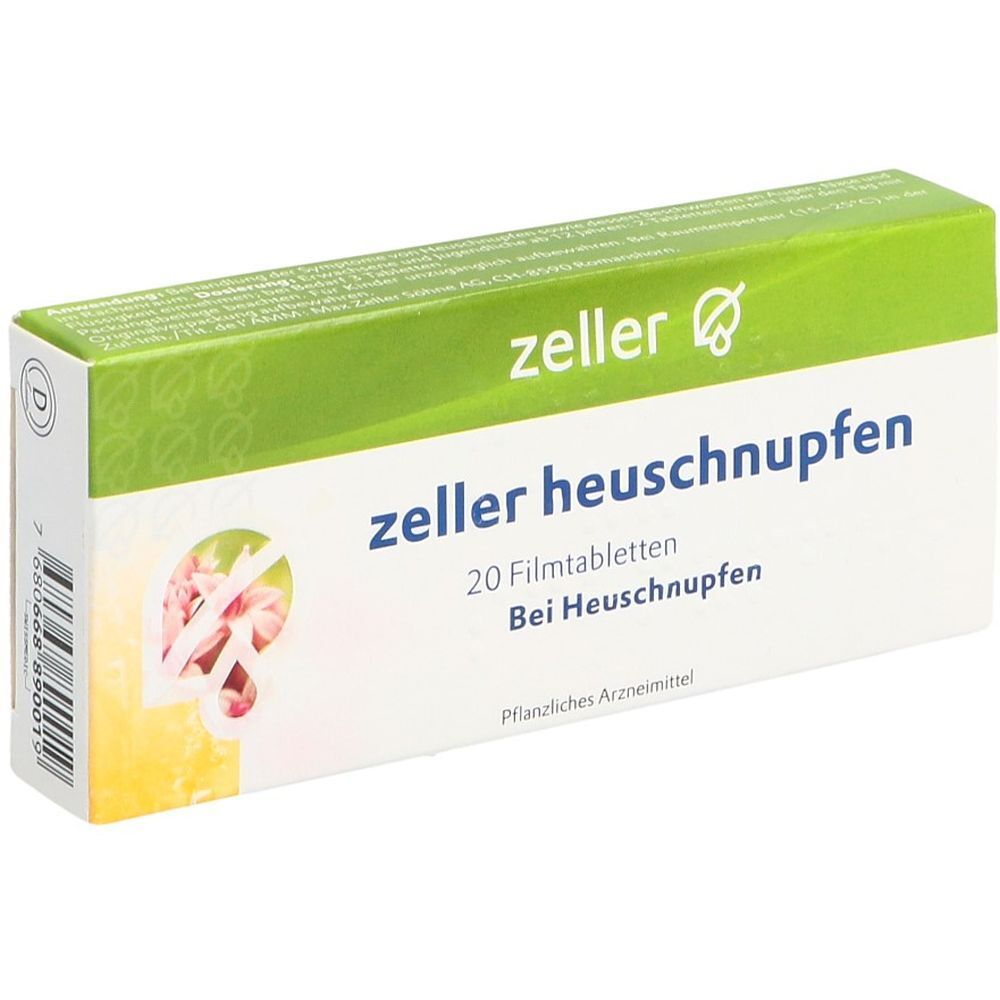 ZELLER Heuschnupfen Filmtabl 20 Stk