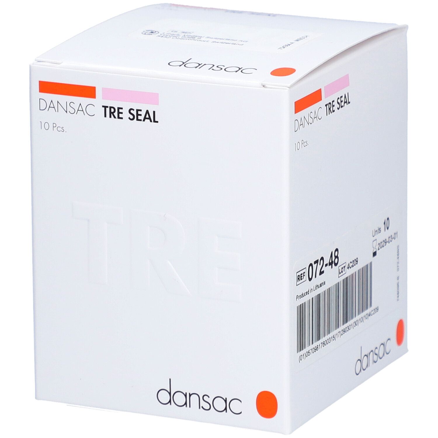 DANSAC TRE Seal Hautschutzr 18/2.3mm Zentr 10 Stk