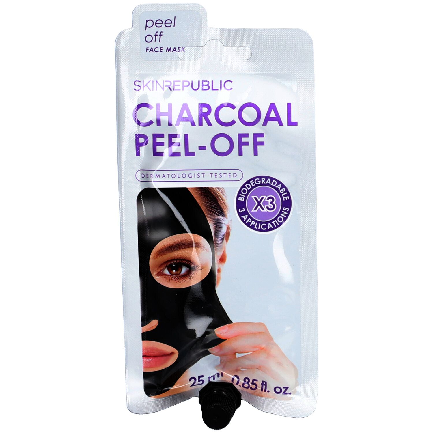 SKIN REPUBLIC Charcoal Peel-Off Face Mask 25 ml