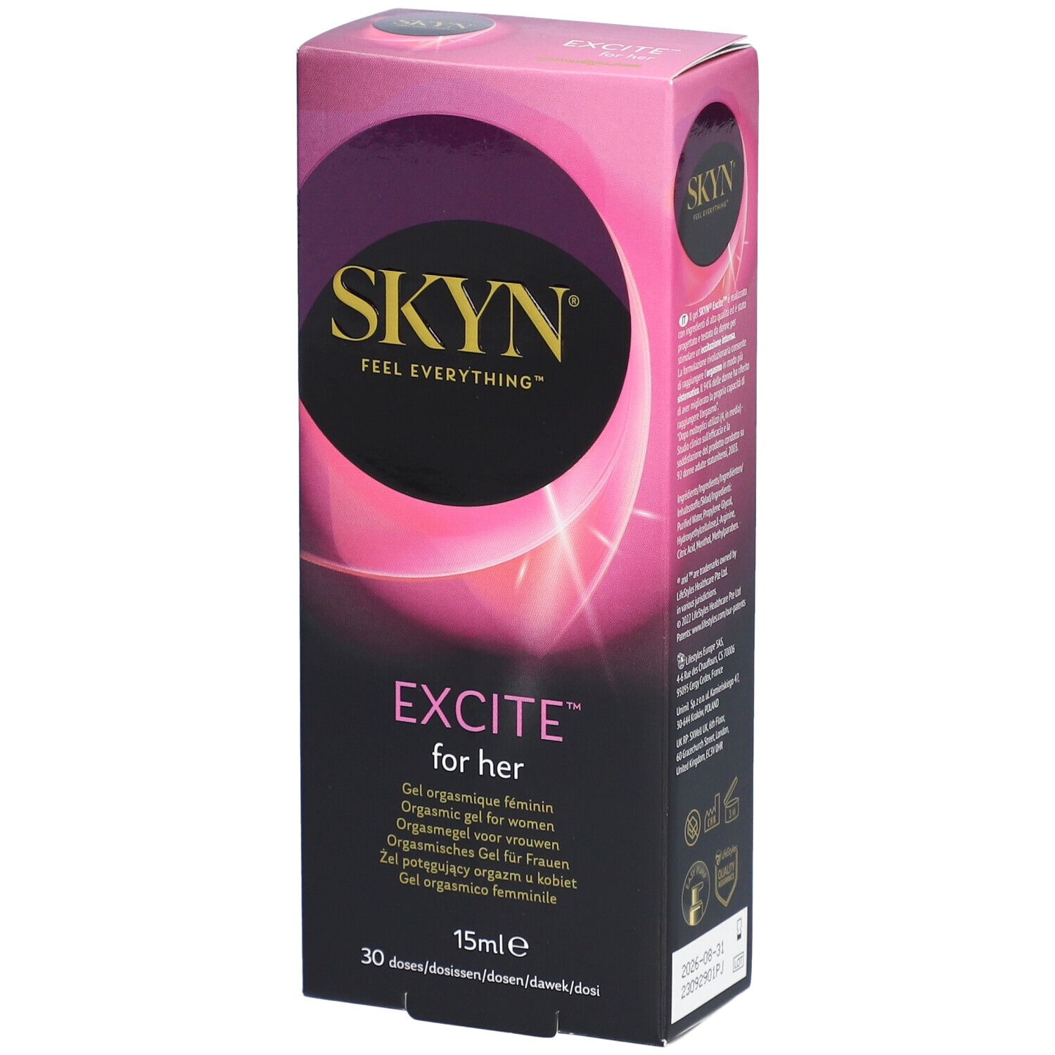 MANIX Skyn Gel Excite Disp 15 ml