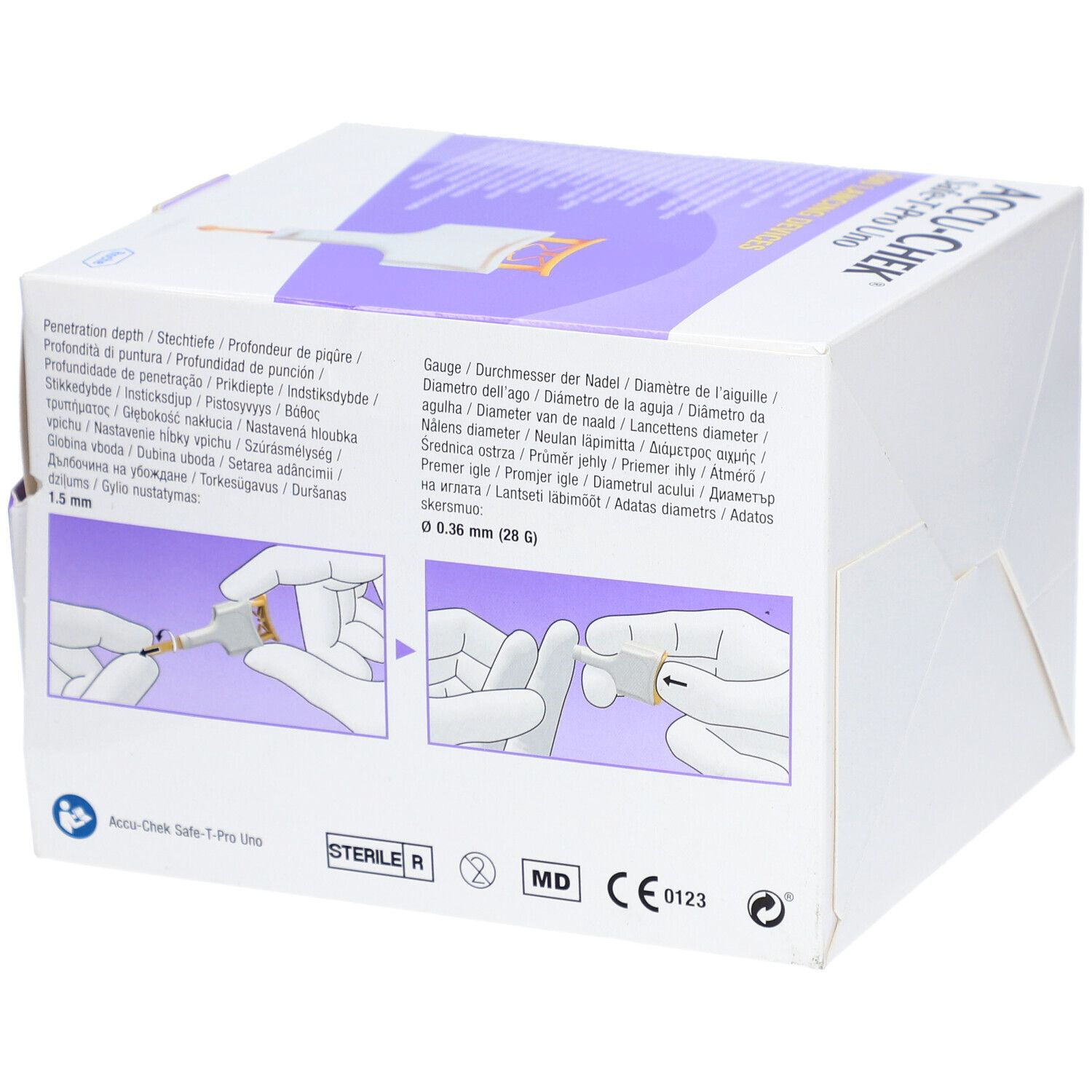 ACCU-CHEK® Safe T Pro Uno Lanzetten