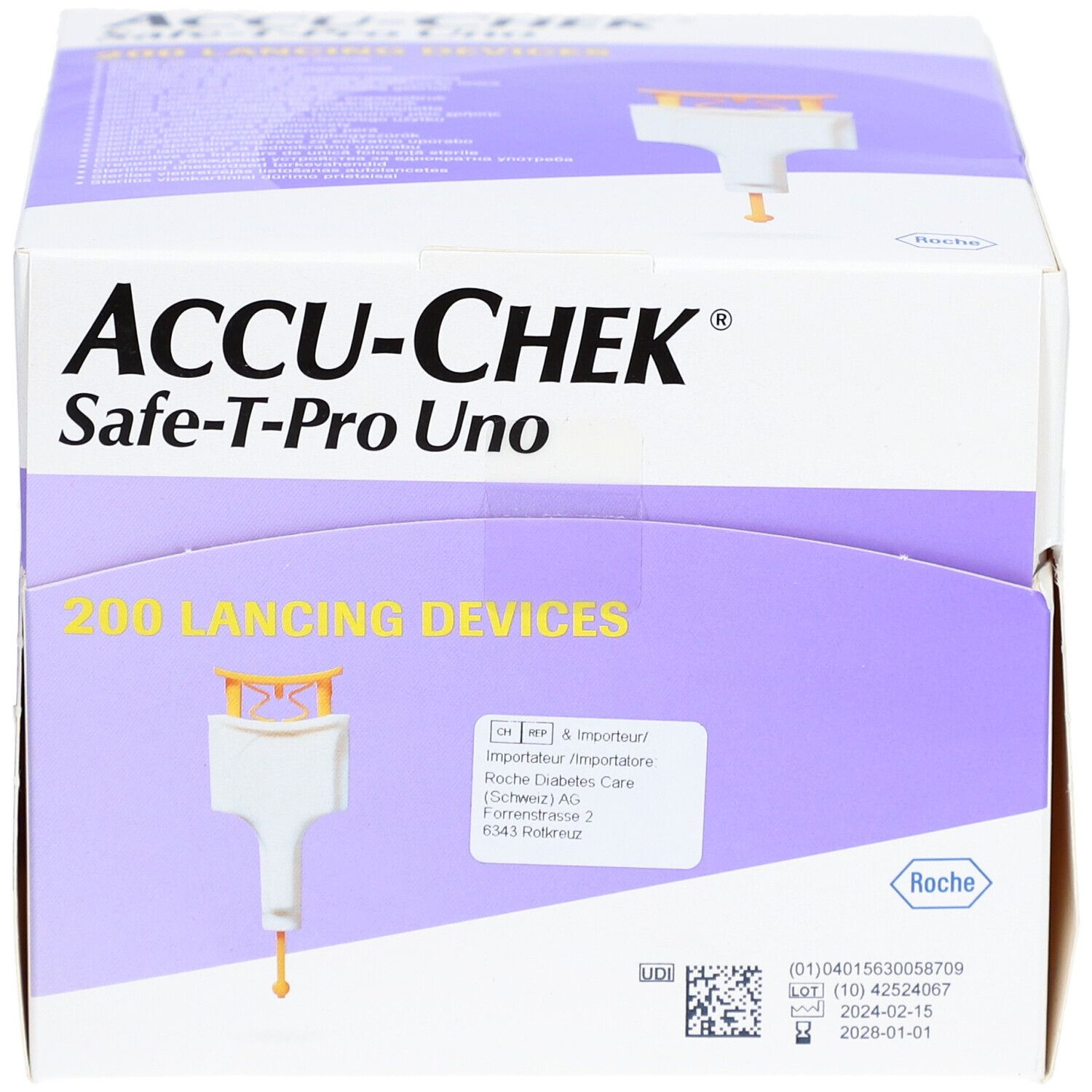 ACCU-CHEK® Safe T Pro Uno Lanzetten