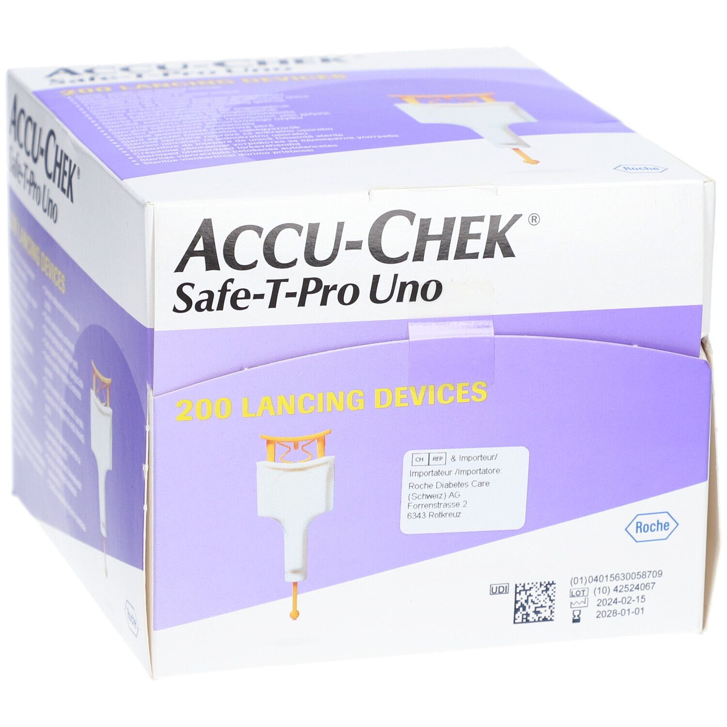ACCU-CHEK® Safe T Pro Uno Lanzetten