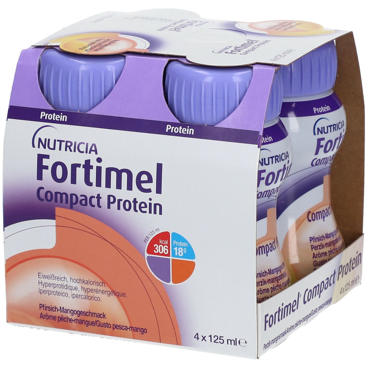 NUTRICIA FORTIMEL Compact Protéine Mangue-pêche