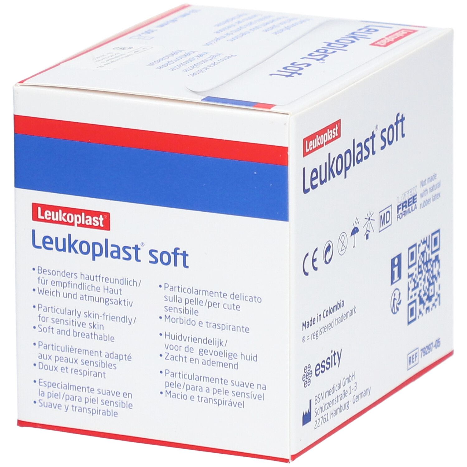 Leukoplast® Soft Injektionspflaster 0,04 m x 1,90 cm