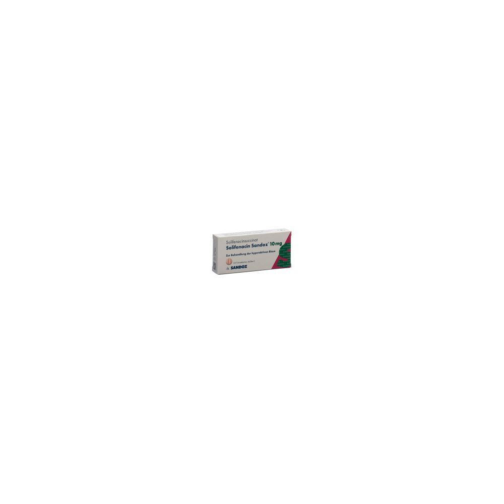 SOLIFENACIN Sandoz Filmtabl 10 mg 30 Stk