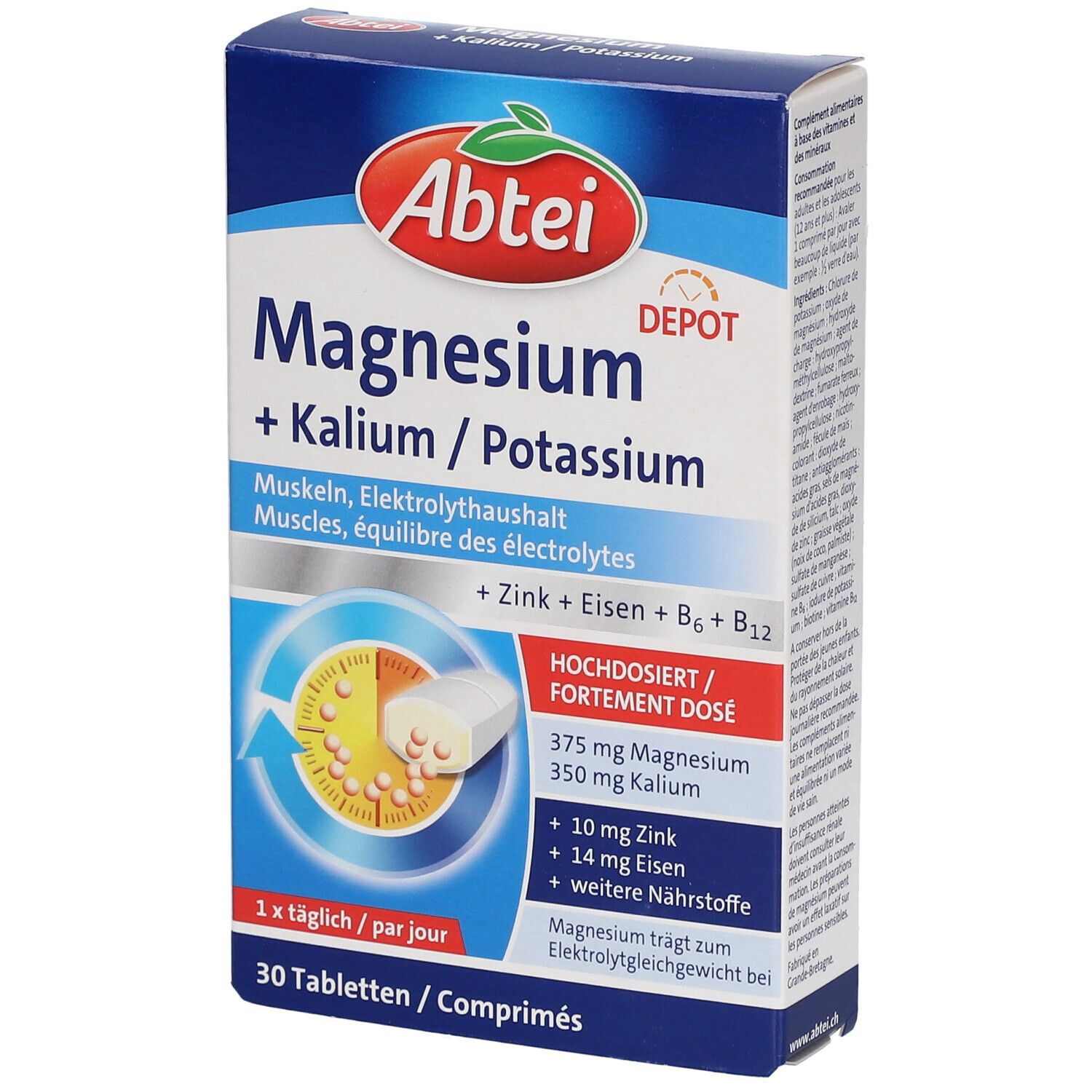 Abtei Magnesium + Kalium Depot