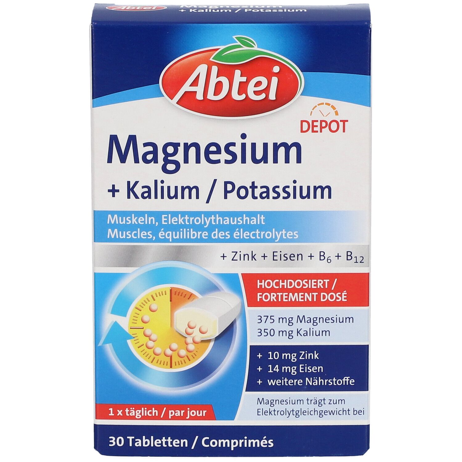 Abtei Magnesium + Kalium Depot