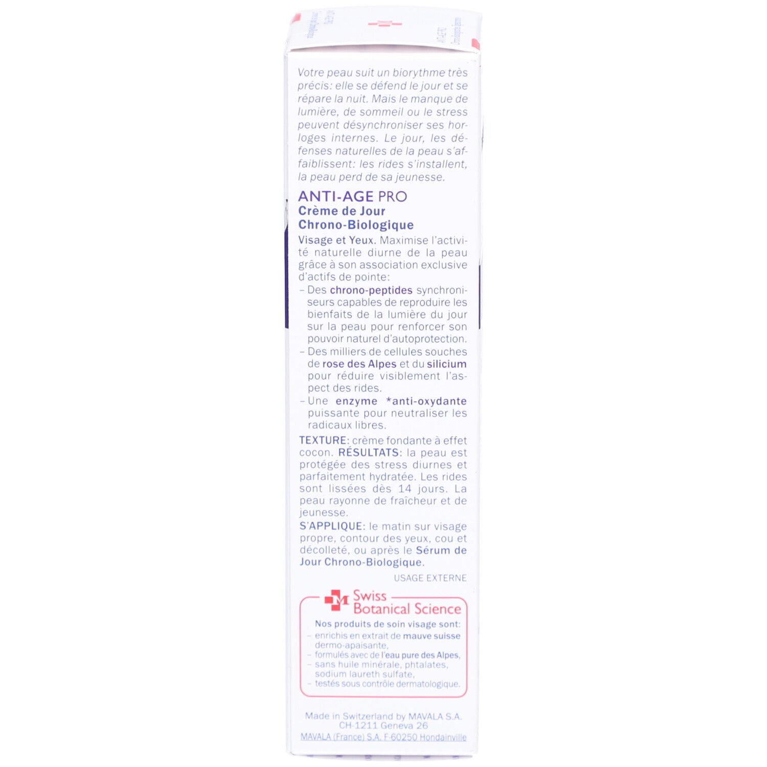 Mavala ANTI-AGE PRO Crème de Jour Chrono-Biologique
