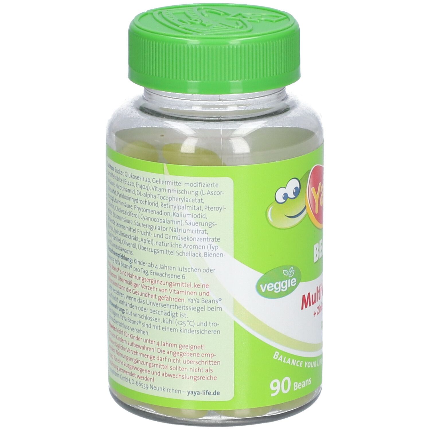 YAYA® Beans Multivitaminés à la pomme végan
