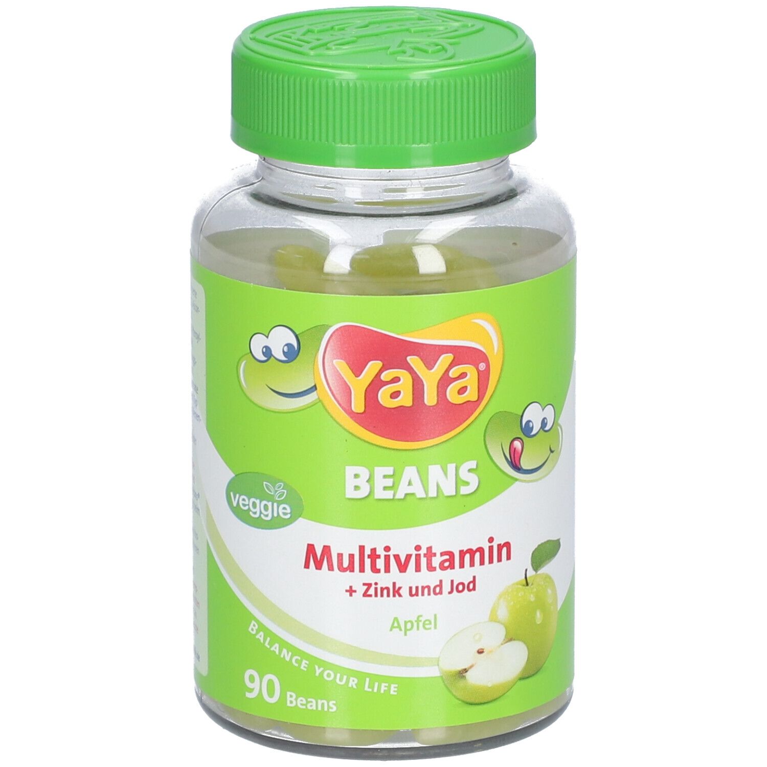 YAYA® Beans Multivitaminés à la pomme végan