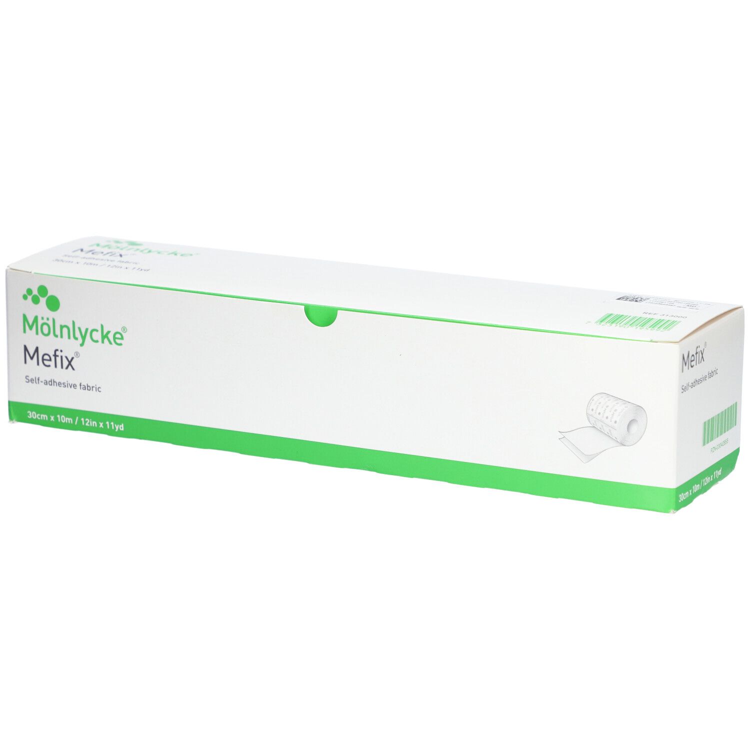MÖLNLYCKE Mefix® Vliesstoff-Heftpflaster dehnbar 30 cm x 10 m