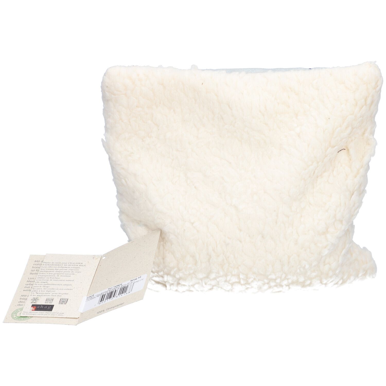 HIMMELGRÜN® Coussin aux pépins de raisin 20 x 20 cm Mouton