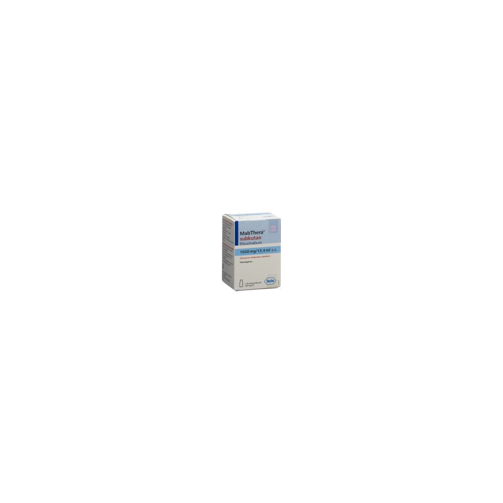 MABTHERA Inj Konz 1600 mg/13.4 ml s.c. Durchstf