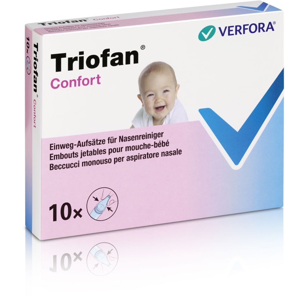 TRIOFAN® Confort Embouts jetables pour mouche-bébé