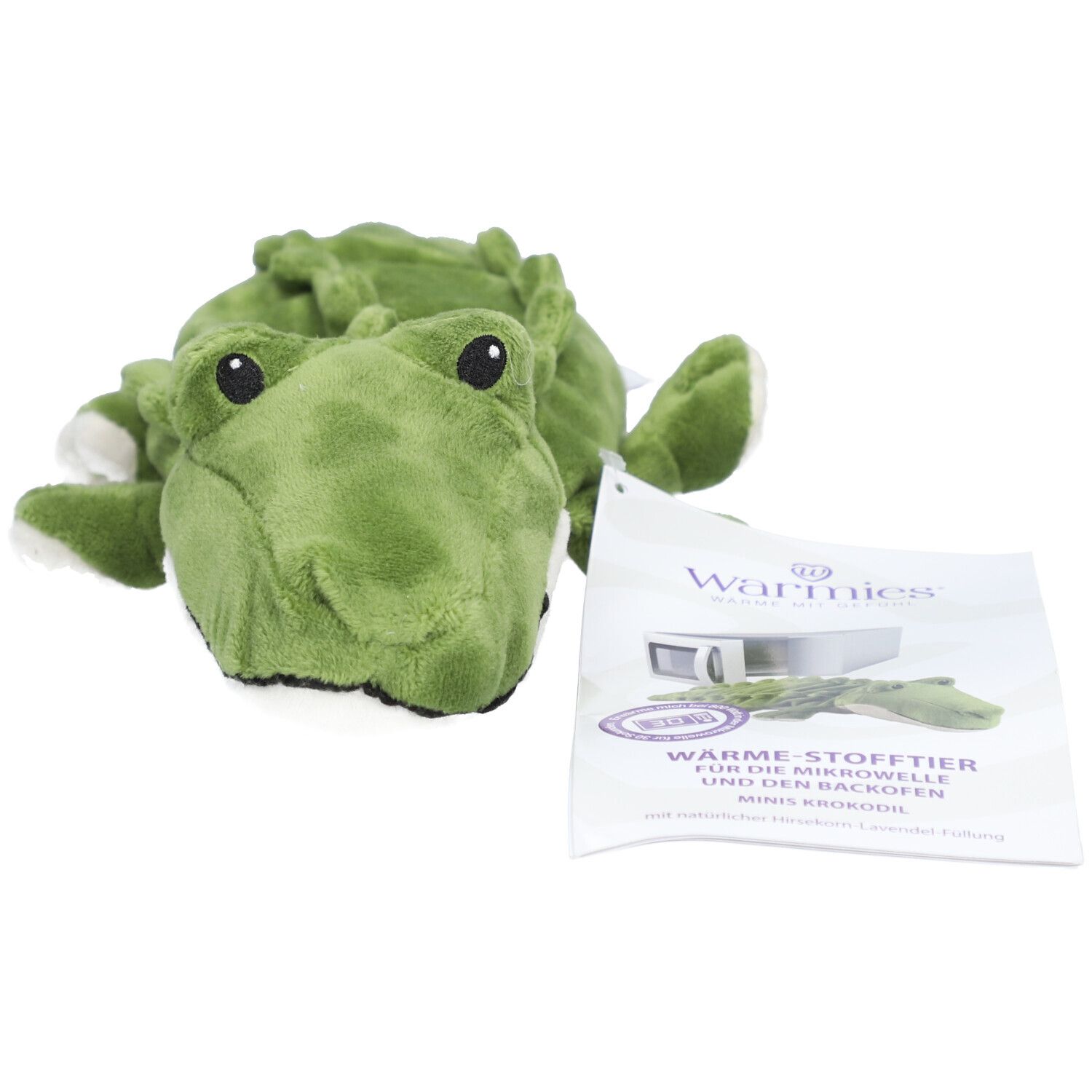 WARMIES® Minis Peluche Chauffante Crocodile