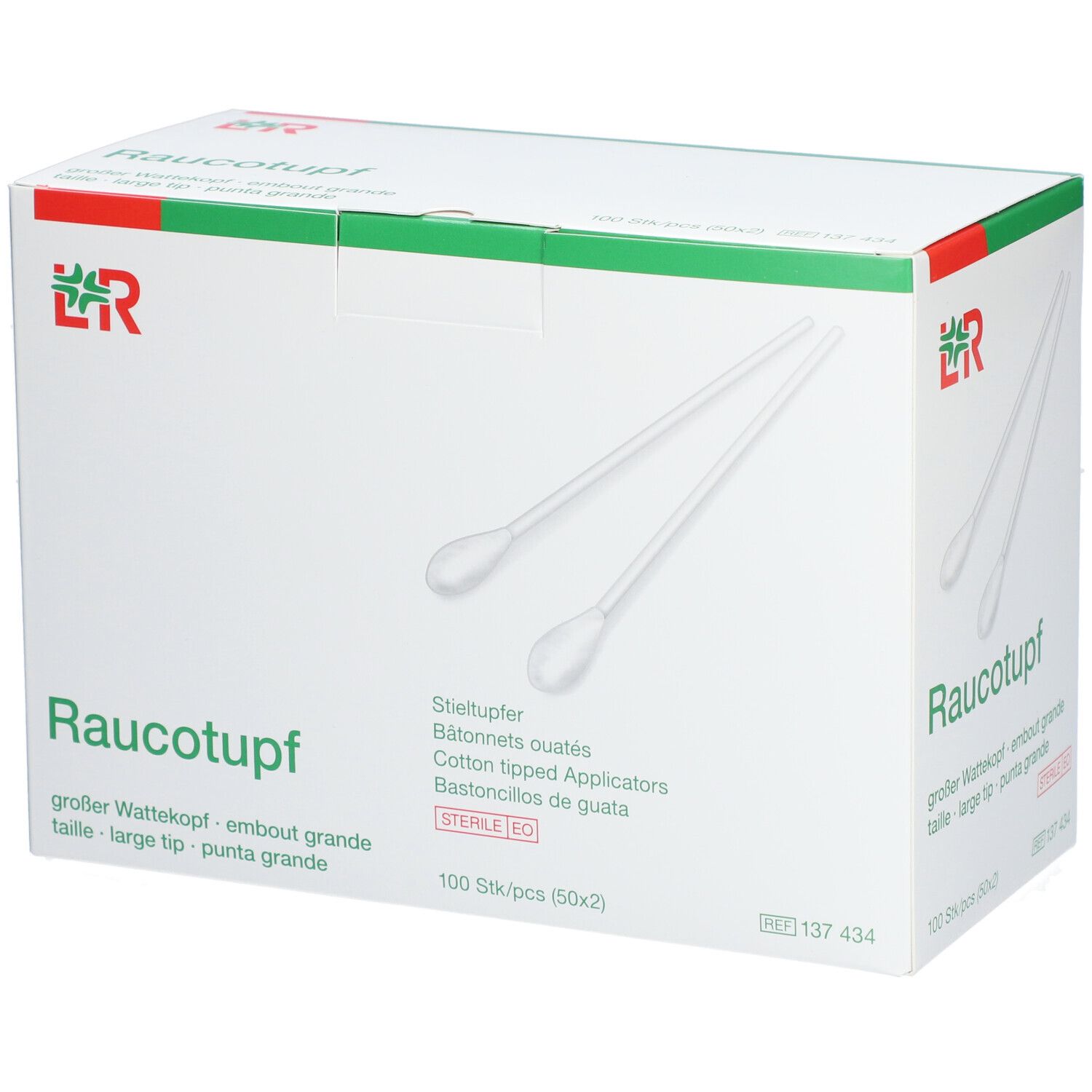 RAUCOTUPF Wattestäbchen 15 cm