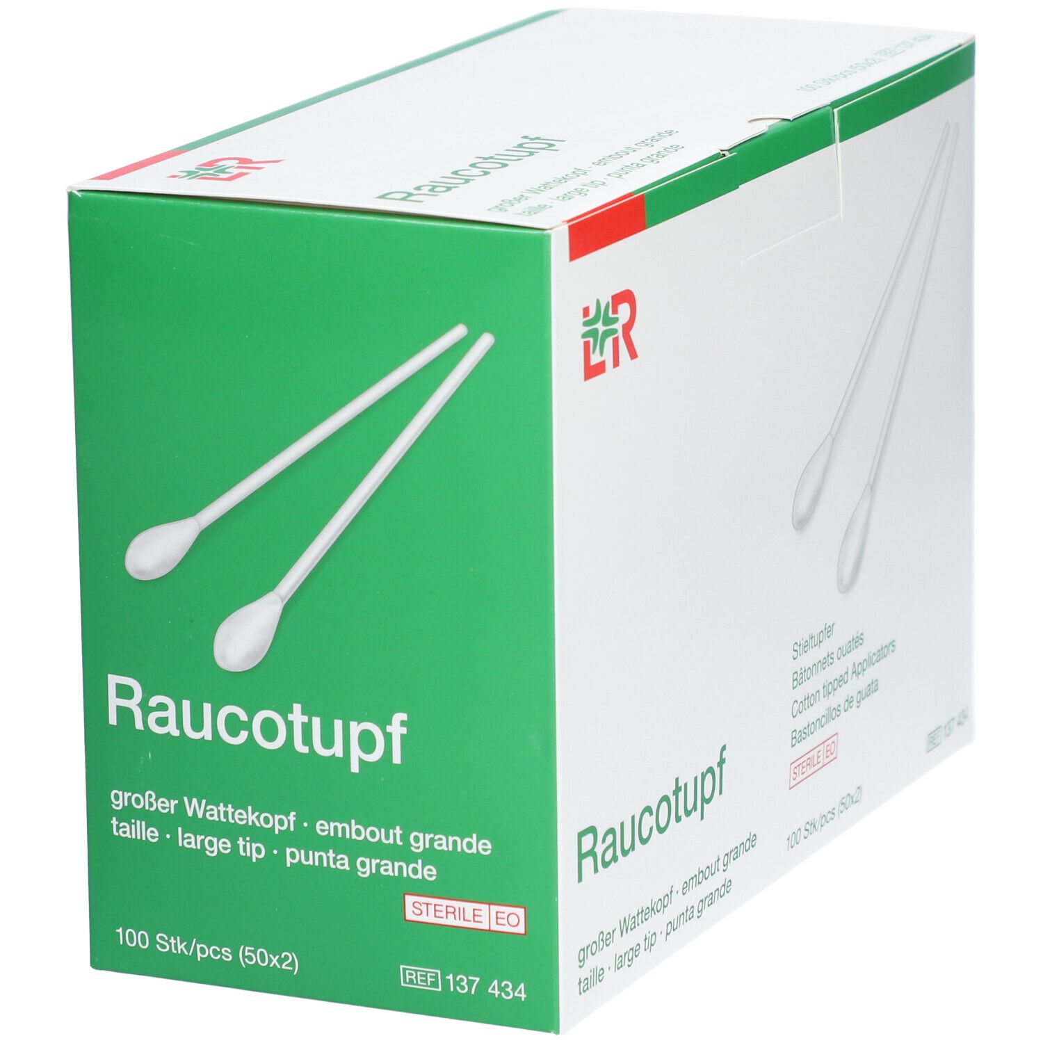 RAUCOTUPF Wattestäbchen 15 cm