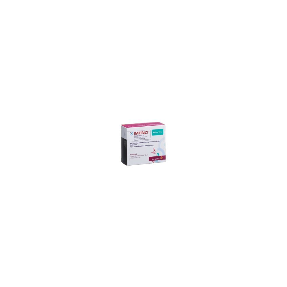IMFINZI Inf Konz 500 mg/10ml Durchstf 10 ml