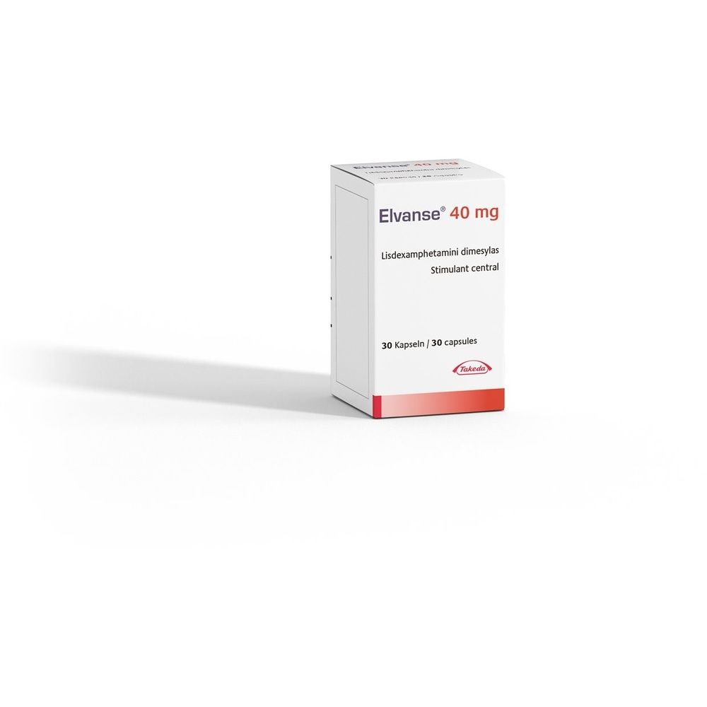 ELVANSE Kaps 40 mg SDO