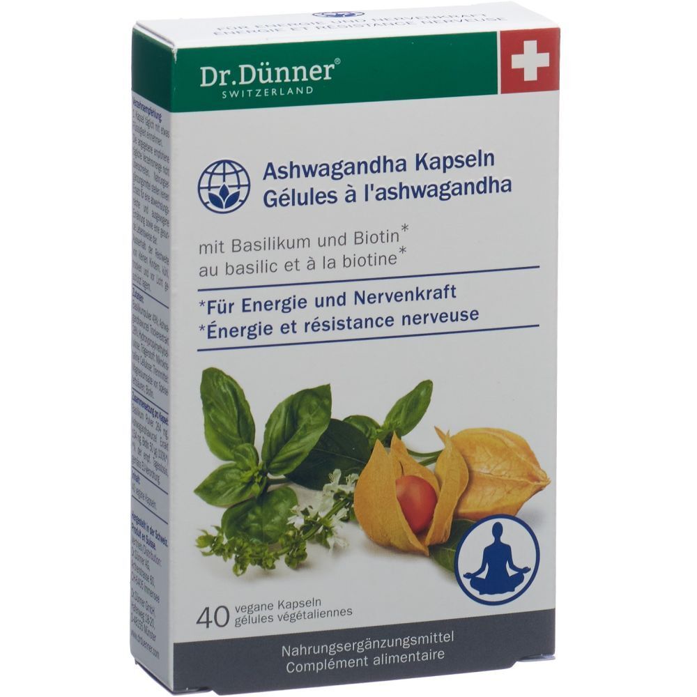 DR.DÜNNER® Gélules à l'ashwagandha