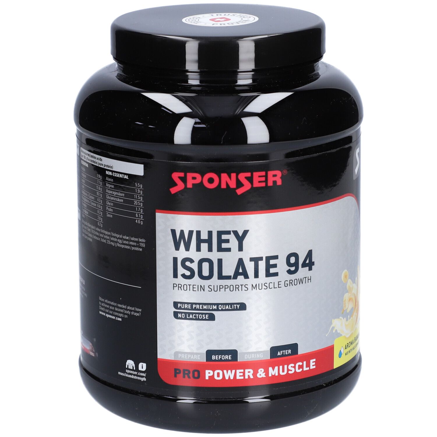 SPONSER Whey Isolate 94 Banana Ds