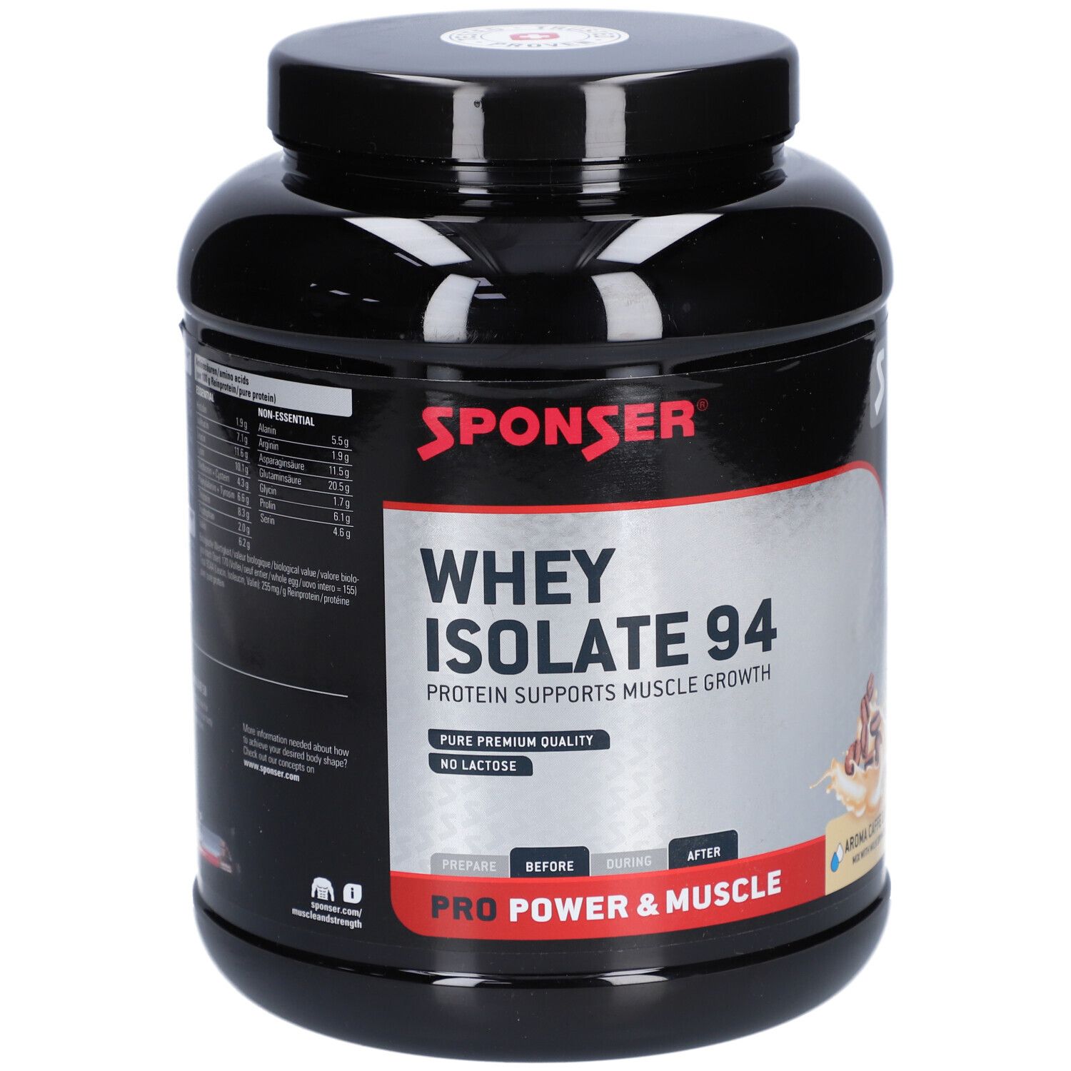 Sponser Whey Isolate 94 Caffè Latte