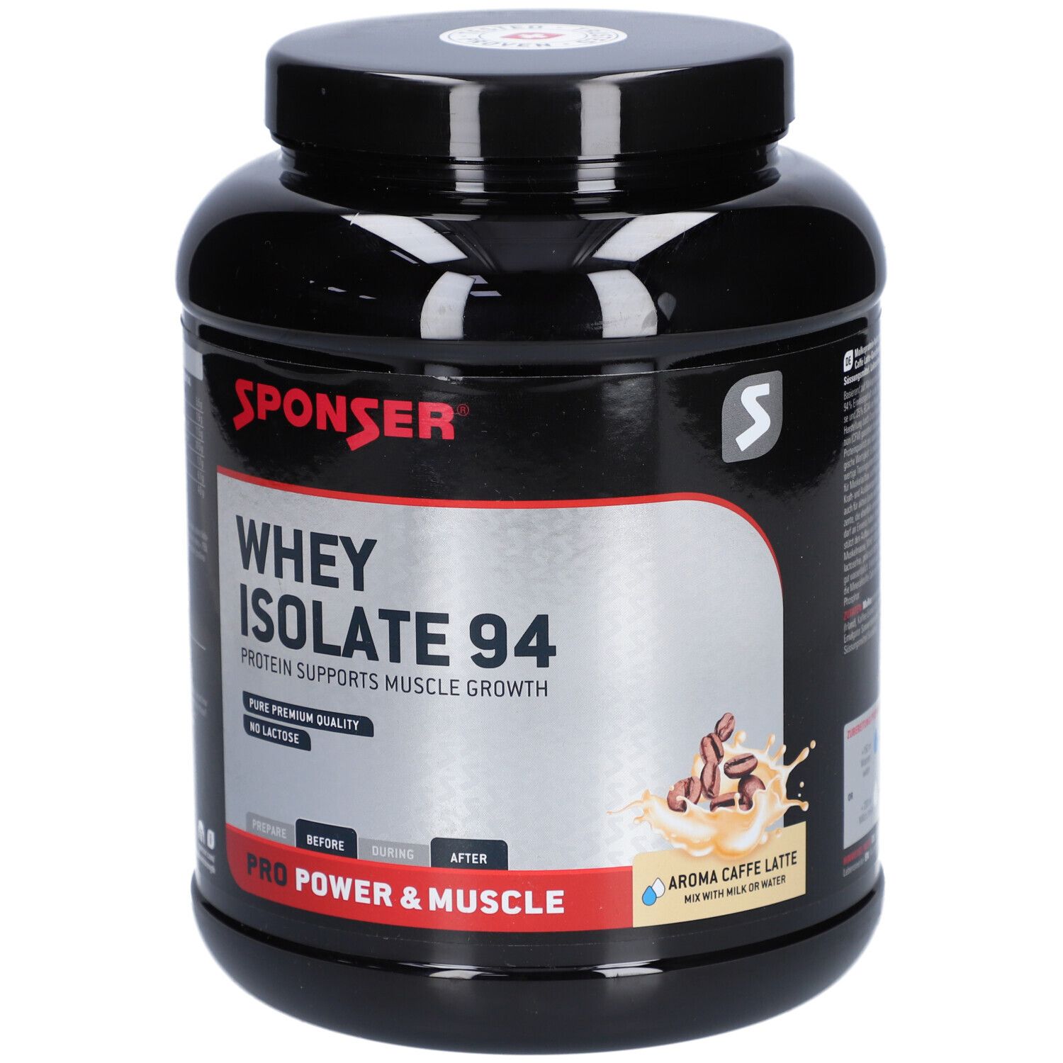 Sponser Whey Isolate 94 Caffè Latte