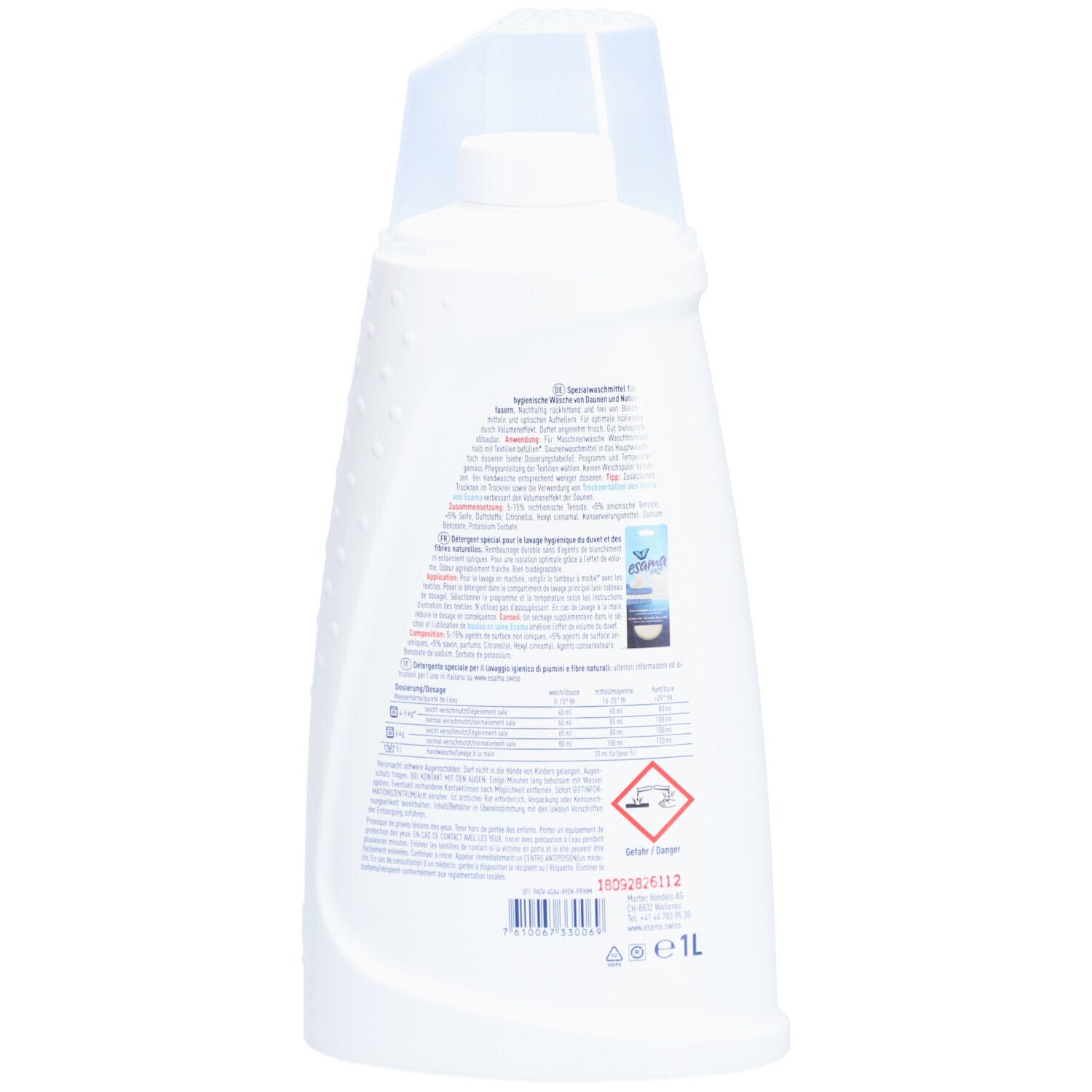 ESAMA Daunenwaschmittel Fl 1000 ml