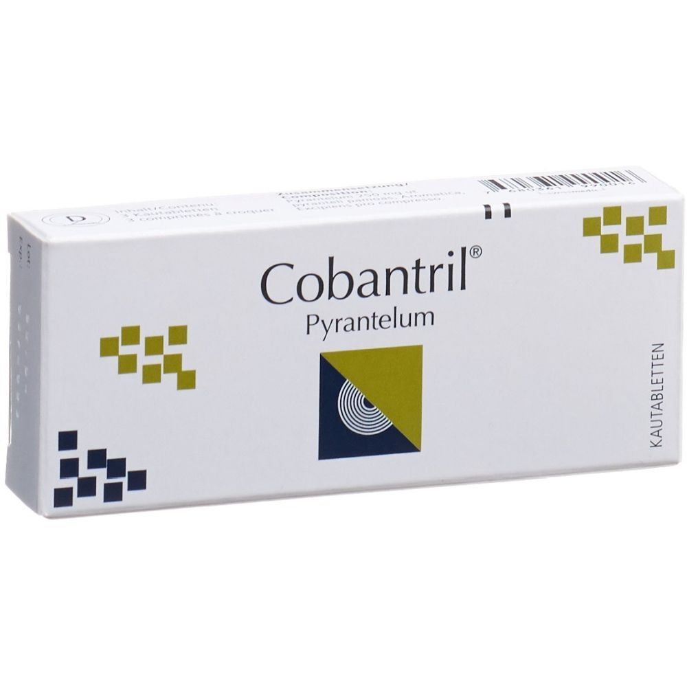 COBANTRIL Kautabl 250 mg 3 Stk