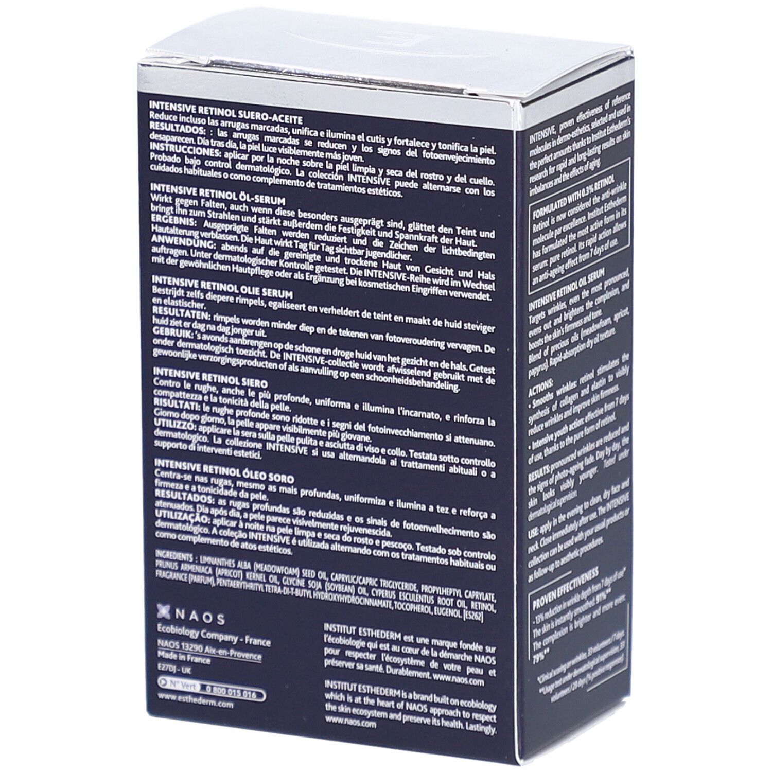 INSTITUT ESTHEDERM Intensive Retinol Öl Serum