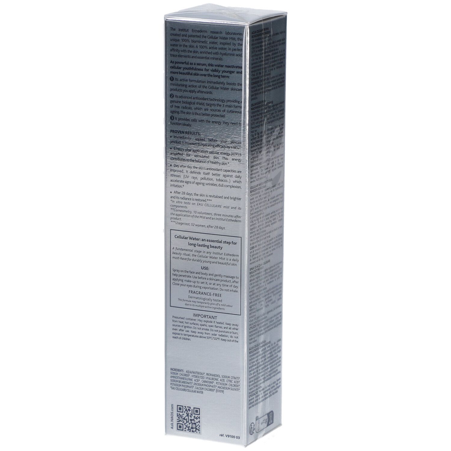 INSTITUT ESTHEDERM Brume d'Eau cellulaire