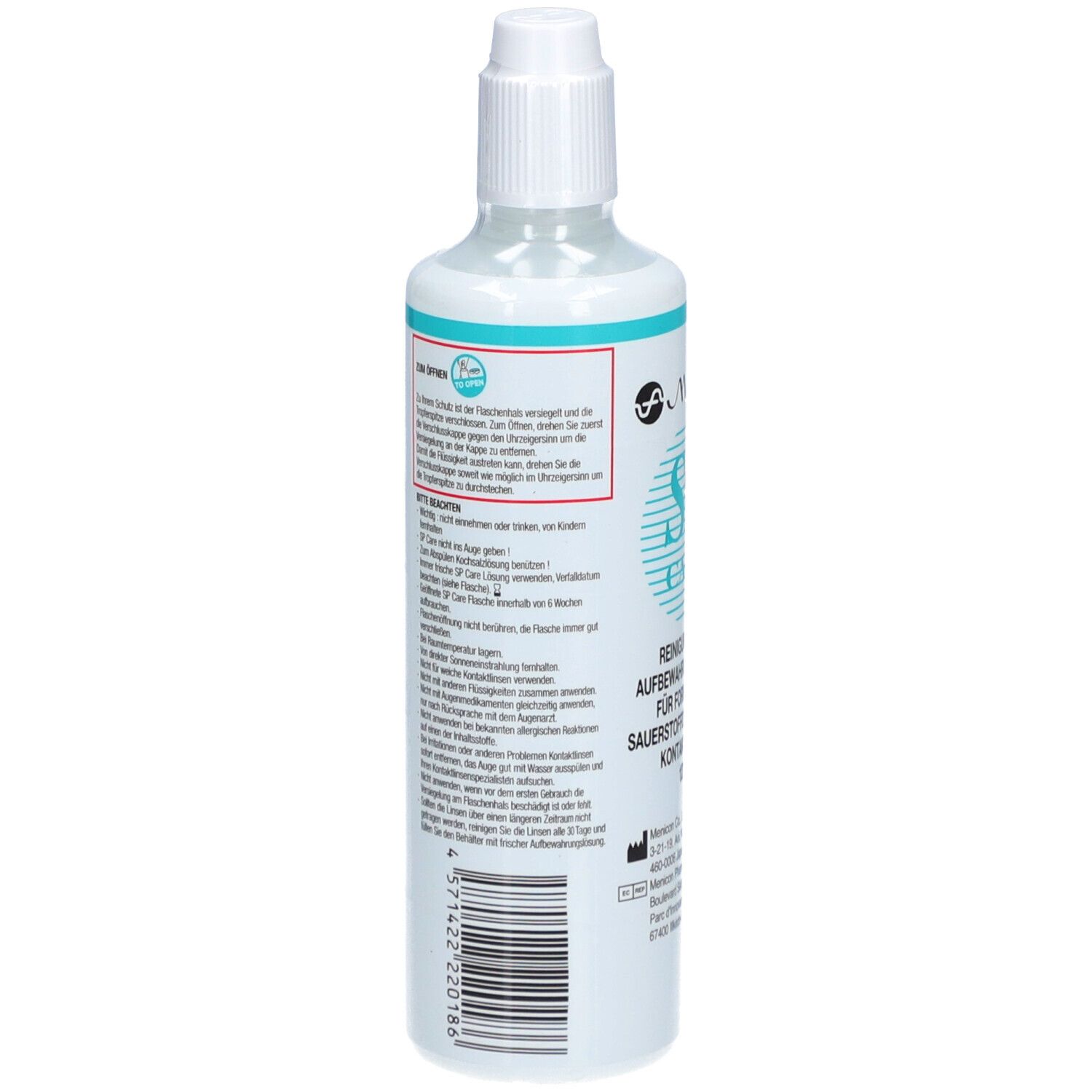MENICON SP Care Reinigungs Aufbewah Lös 120 ml