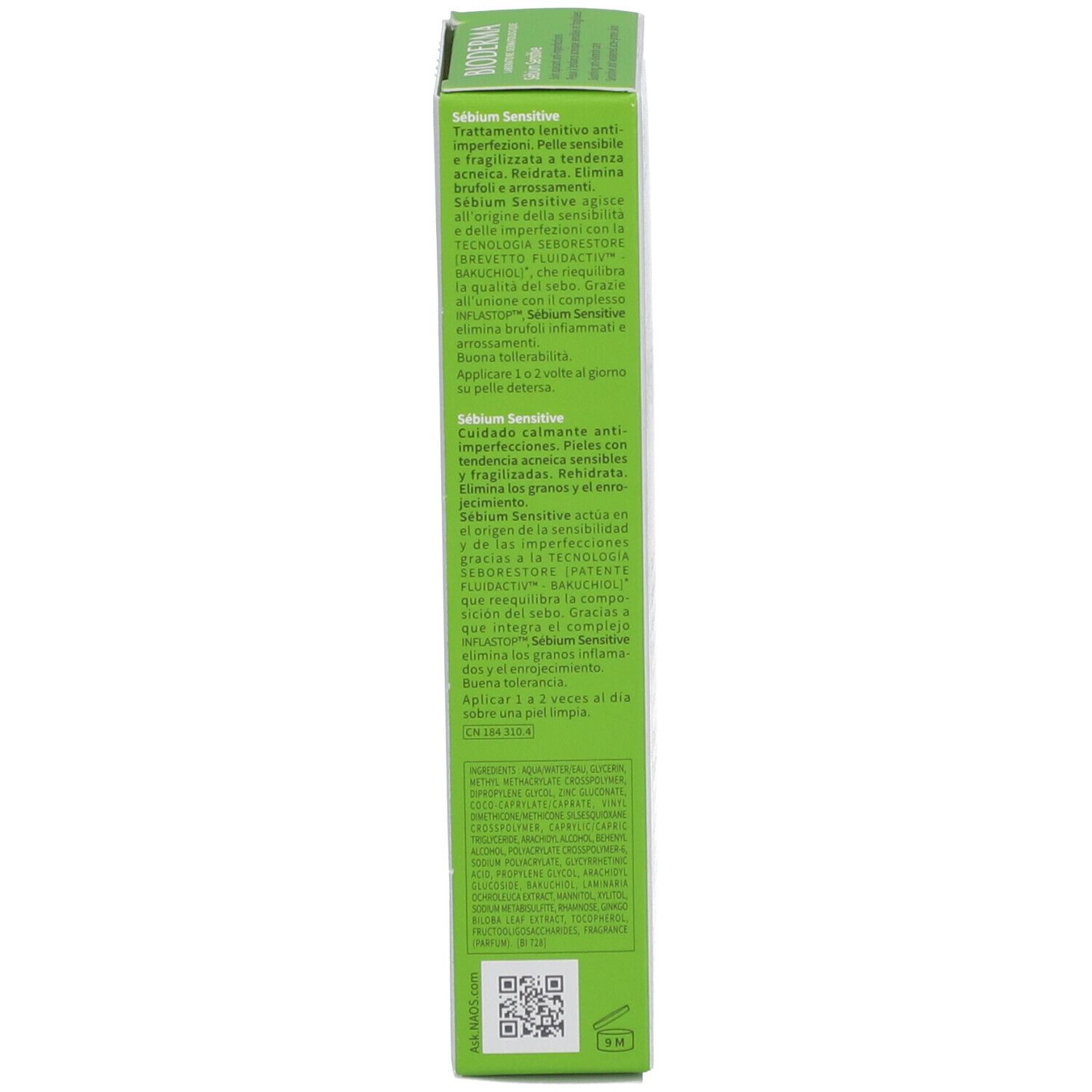 Bioderma Sebium Sensitive Soin apaisant anti-imperfections