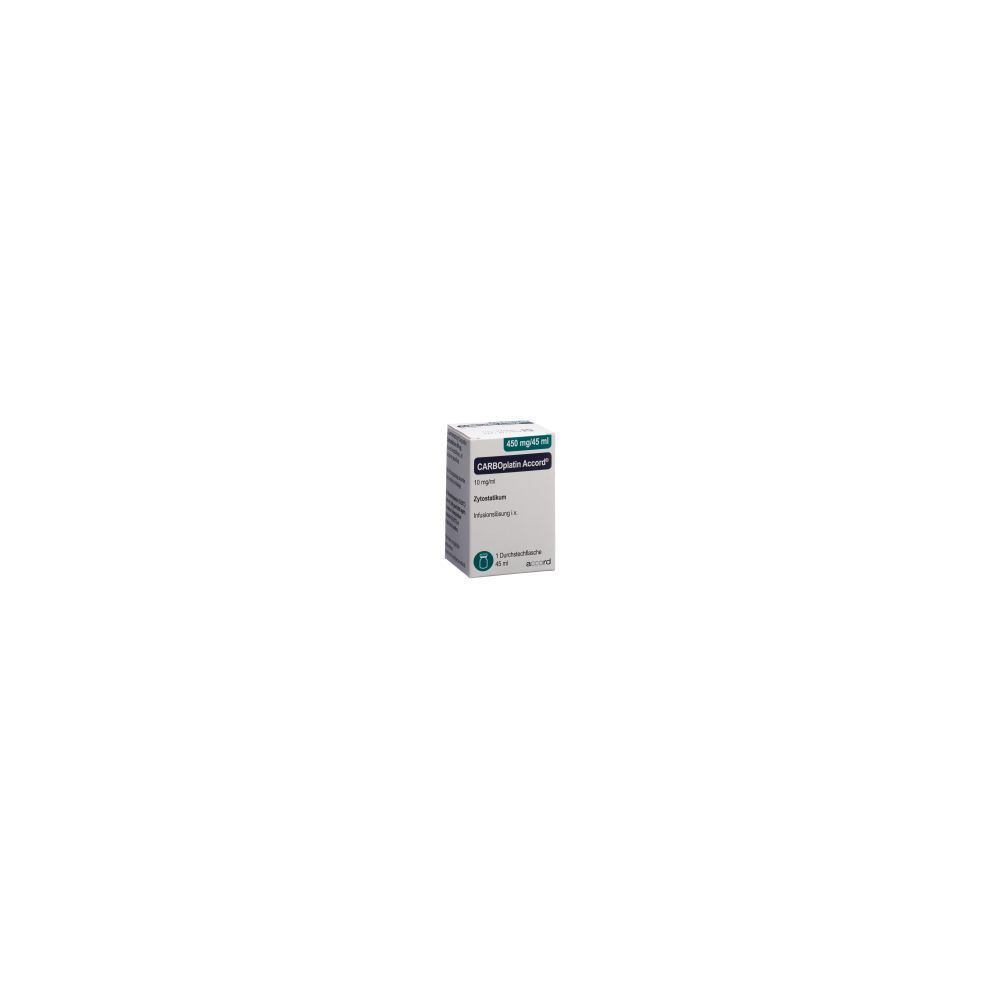 CARBOPLATIN Accord 450 mg/45ml Durchstf 45 ml