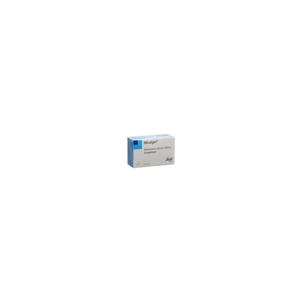 MINALGIN Tabl 500 mg oval 50 Stk