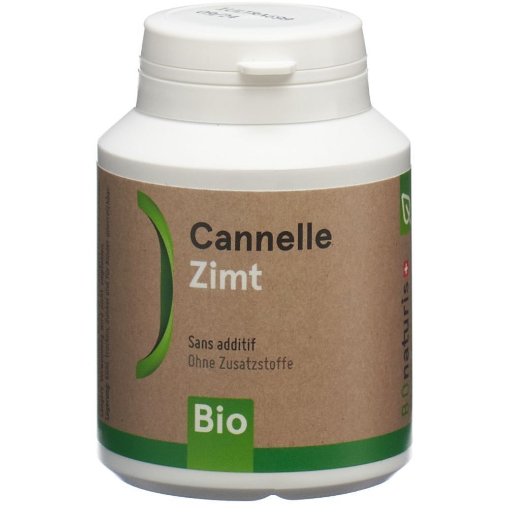 BIONATURIS Zimt Rinde 250 mg Bio