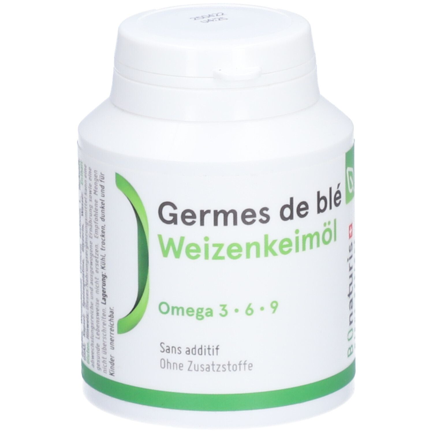 BIONATURIS Weizenkeimöl Kaps 270 mg 180 Stk