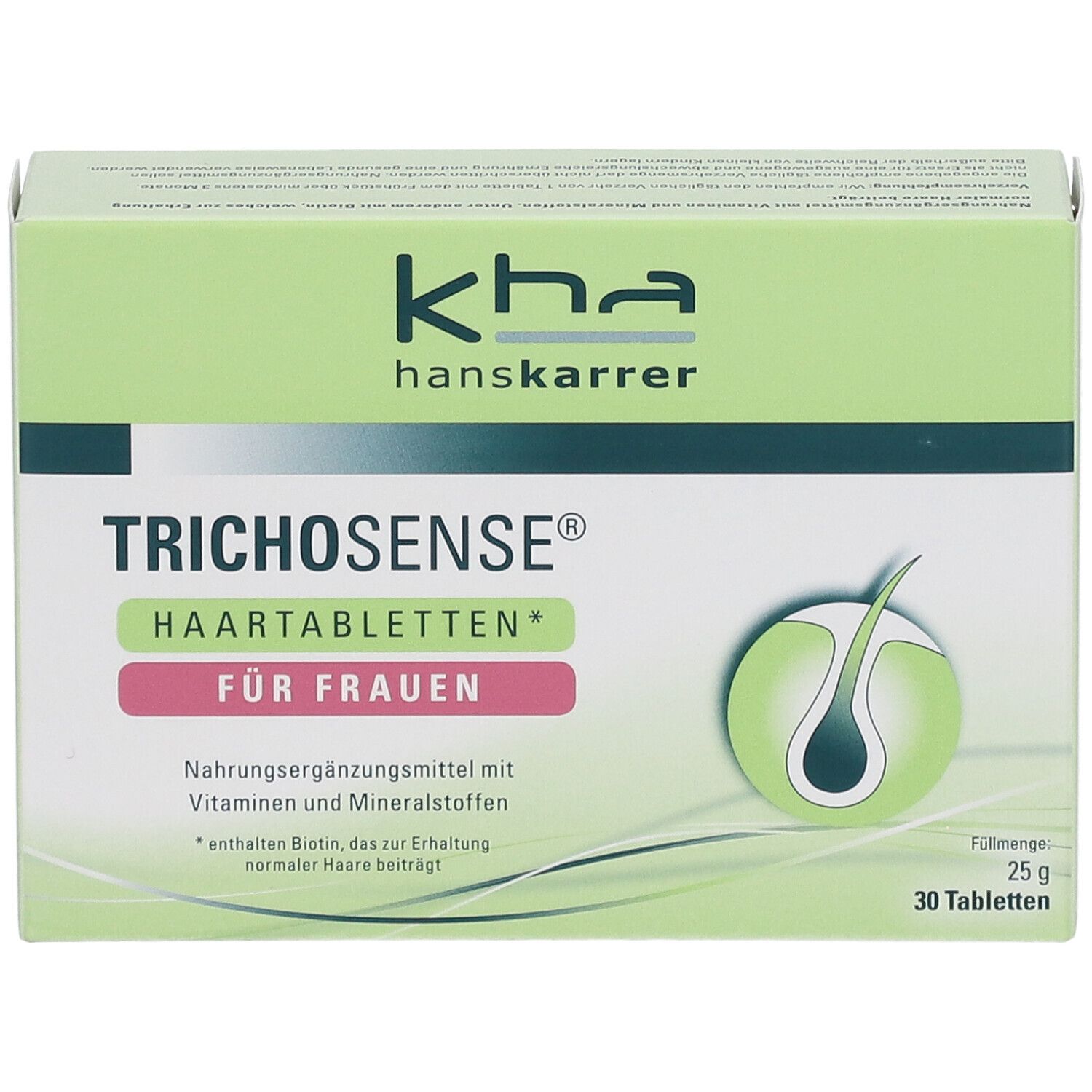 kha Trichosense Tablettes cheveux pour femmes