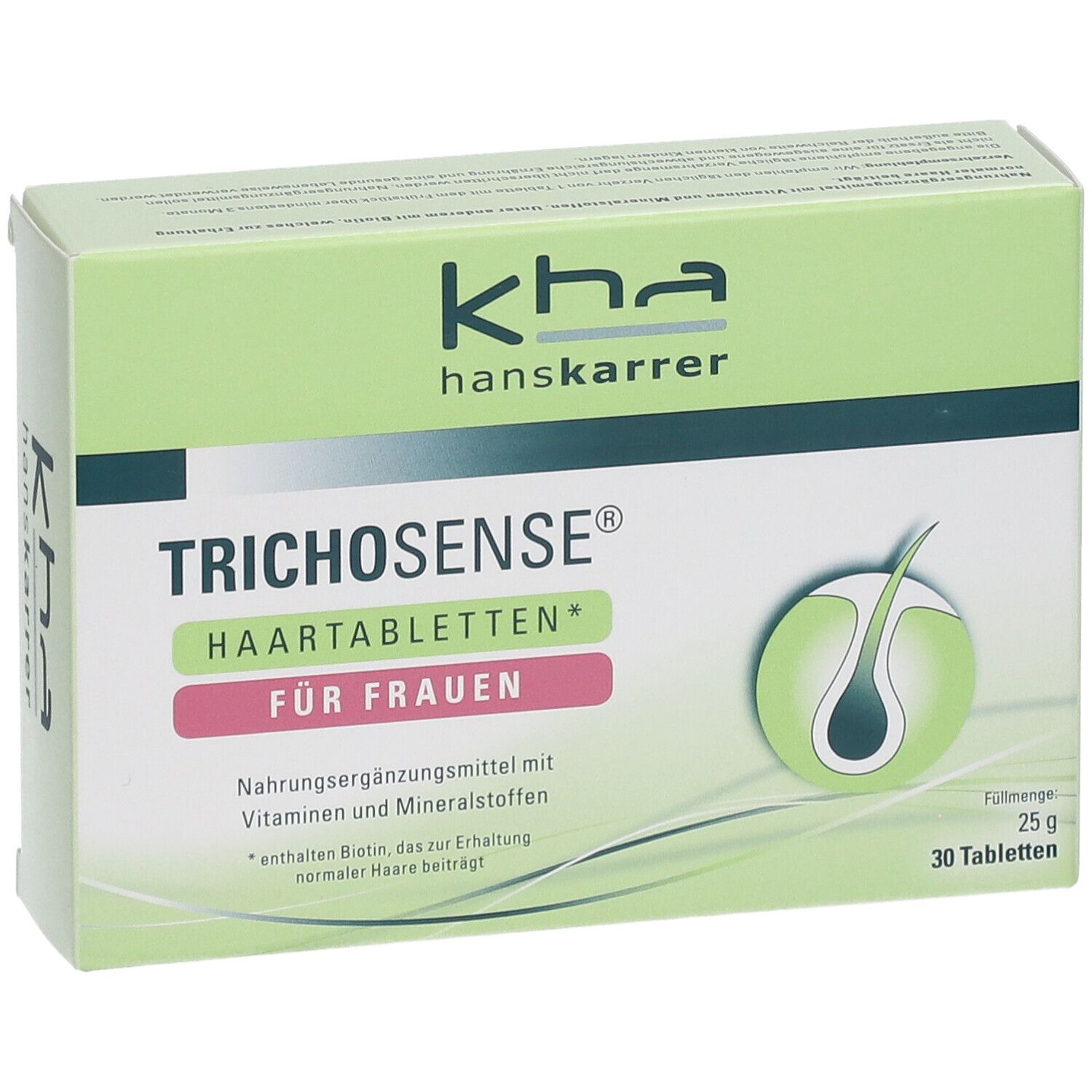 kha Trichosense Tablettes cheveux pour femmes