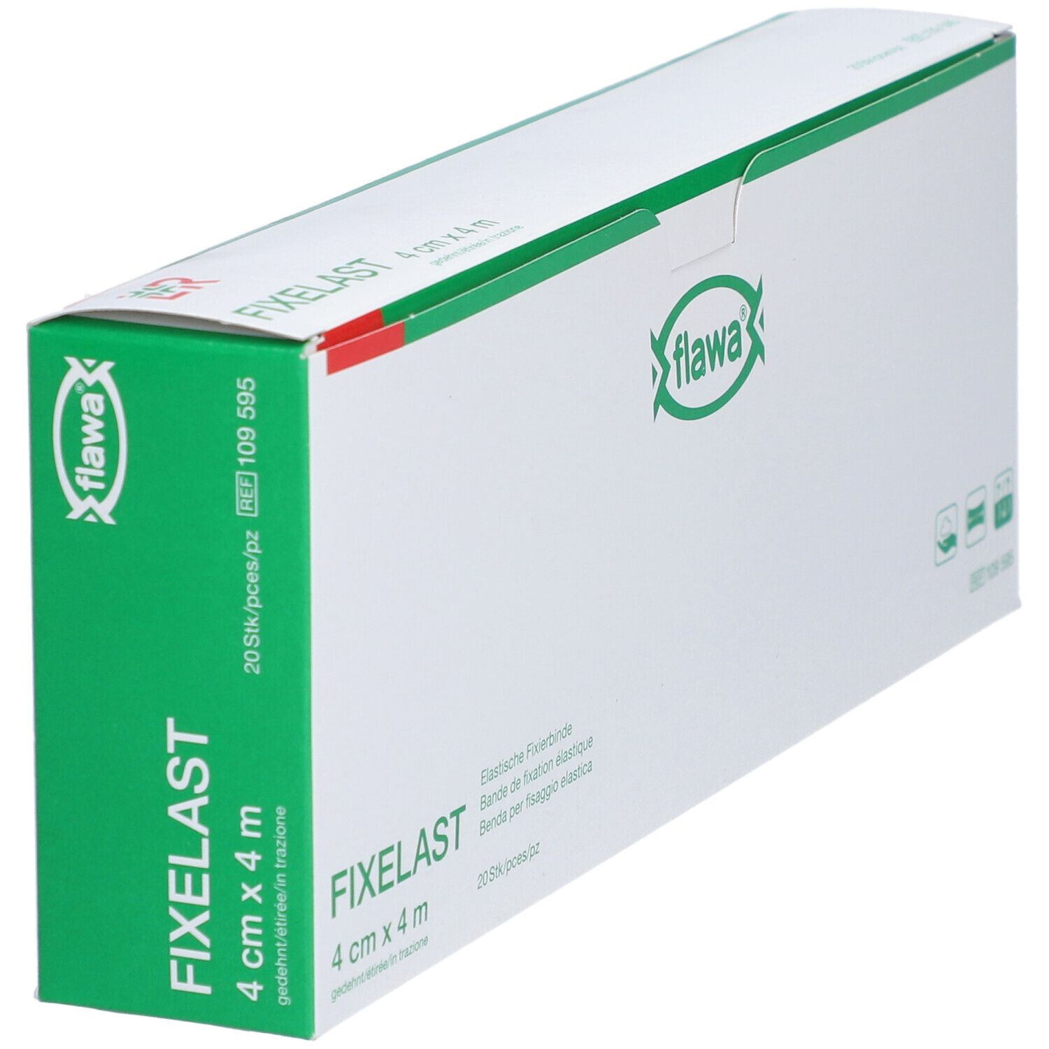 flawa® Fixelast Bande de fixation élastique 4 cm x 4 m