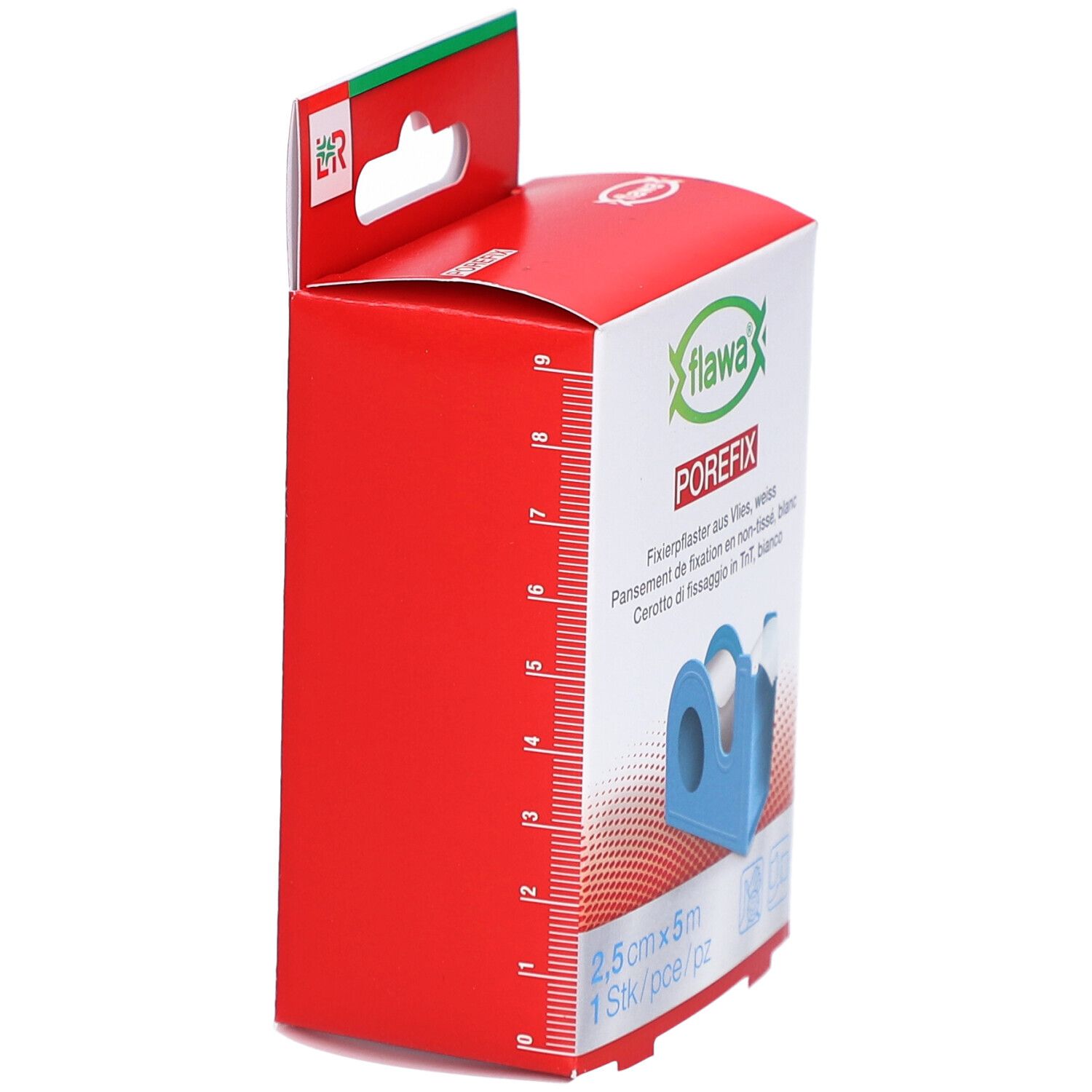 FLAWA Porefix Heftpflaster im Dispenser 2,5 cm x 5 m