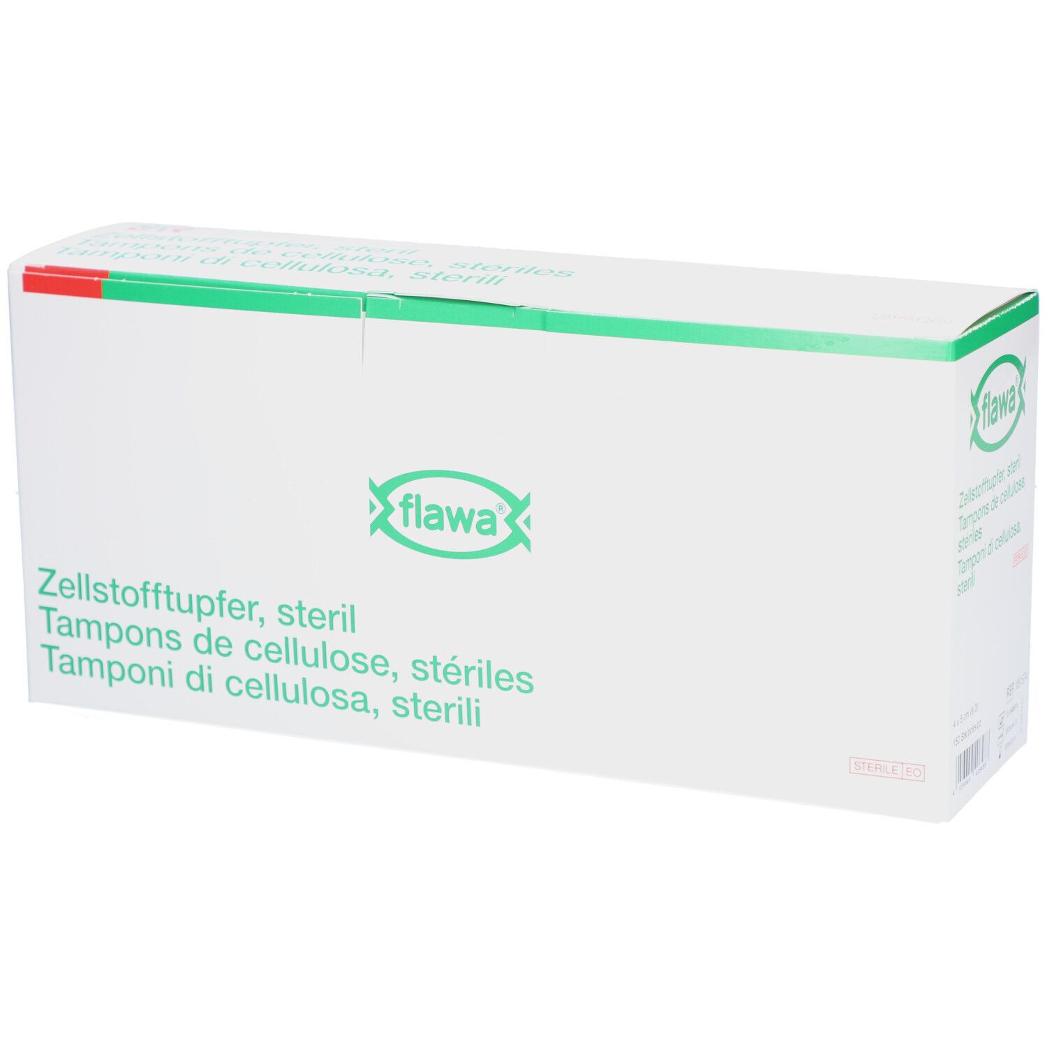 Flawa Tampons de Cellulose Stériles 4x5cm