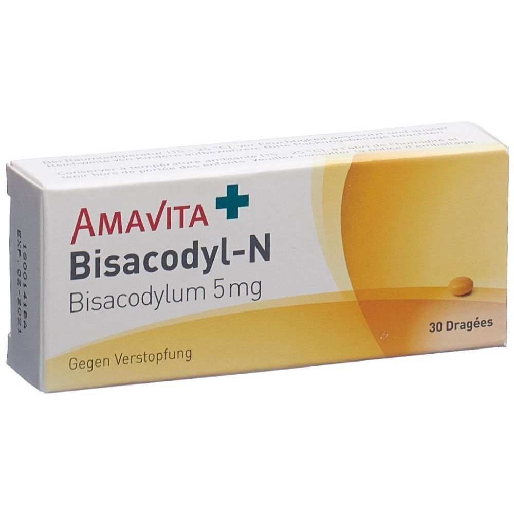 AMAVITA Bisacodyl-N Drag 5 mg 30 Stk
