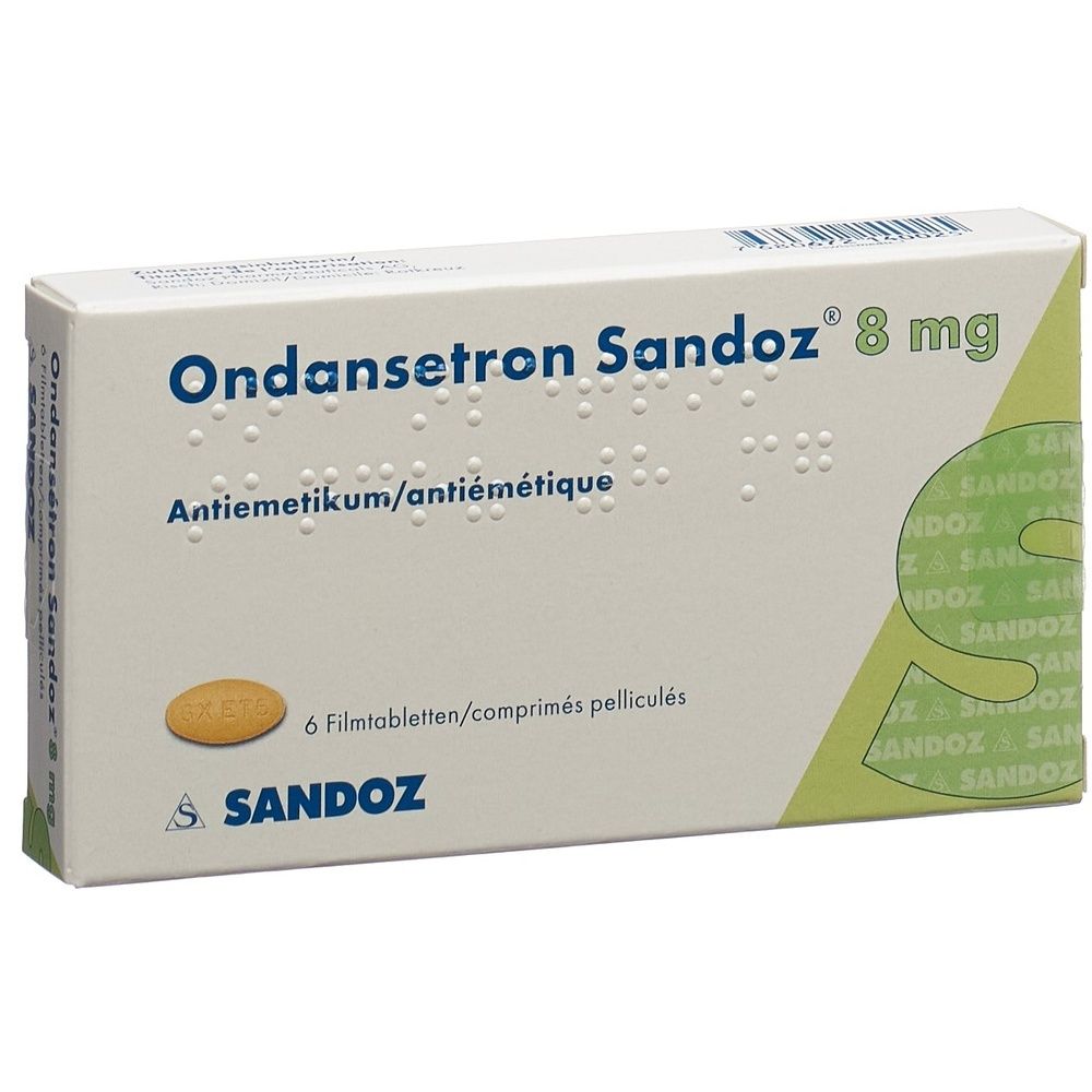 ONDANSETRON Sandoz Filmtabl 8 mg SDO