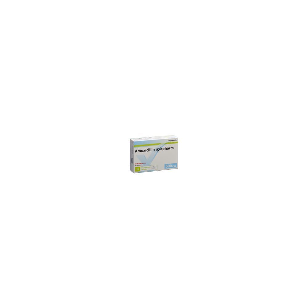 AMOXICILLIN Axapharm Disp Tabl 500 mg 20 Stk